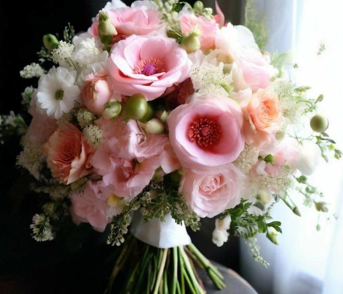 свадебные цветы
