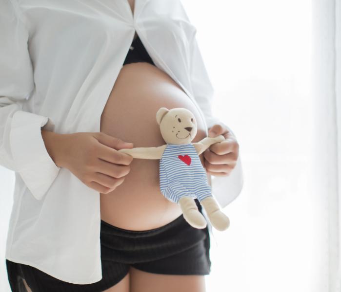 Беременная