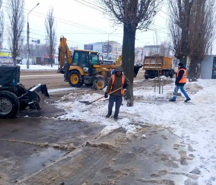 Уборка снега